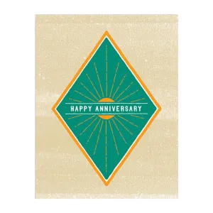 Anniversary Sunburst Card by Hammerpress