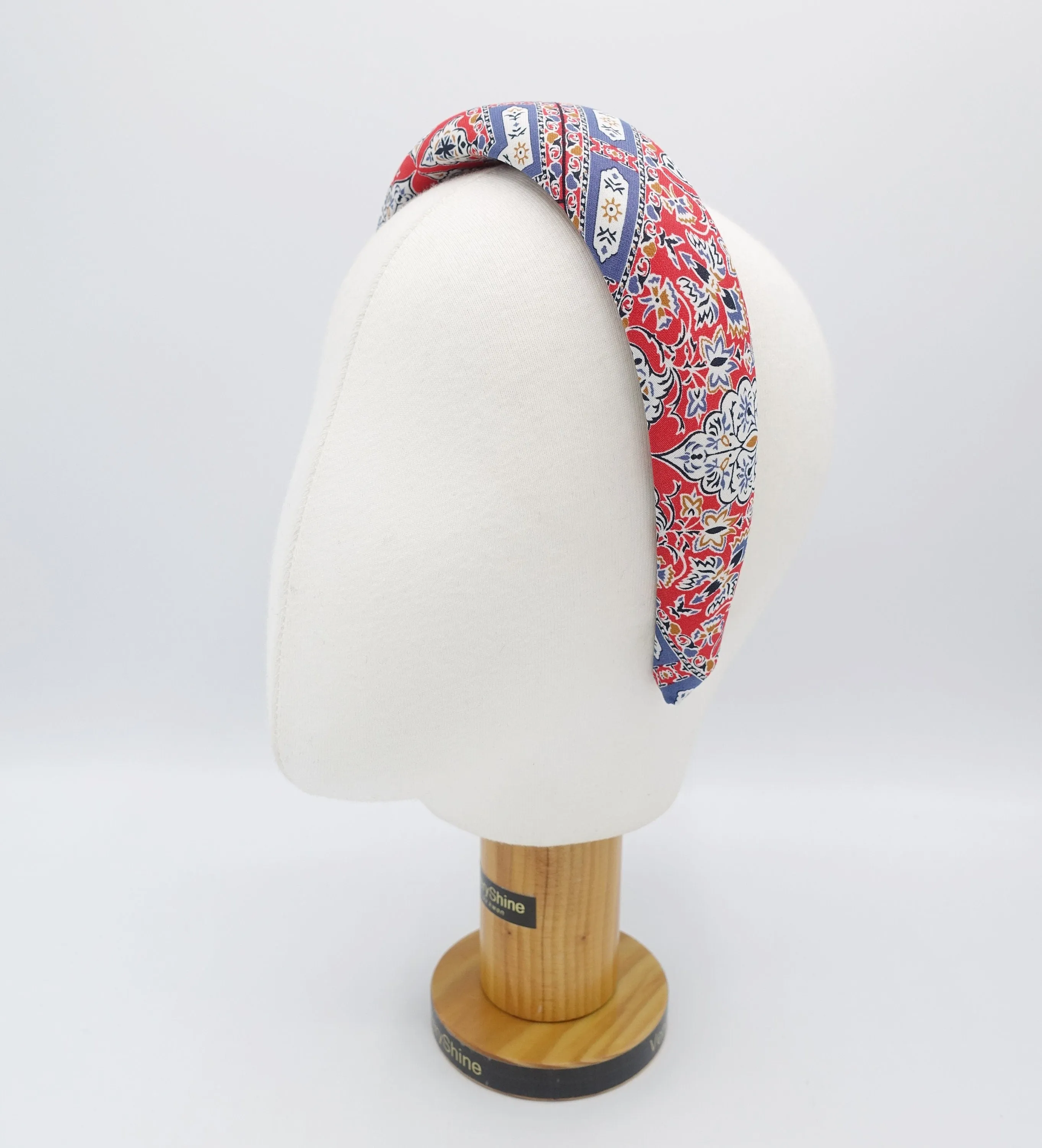 antique floral pattern headband