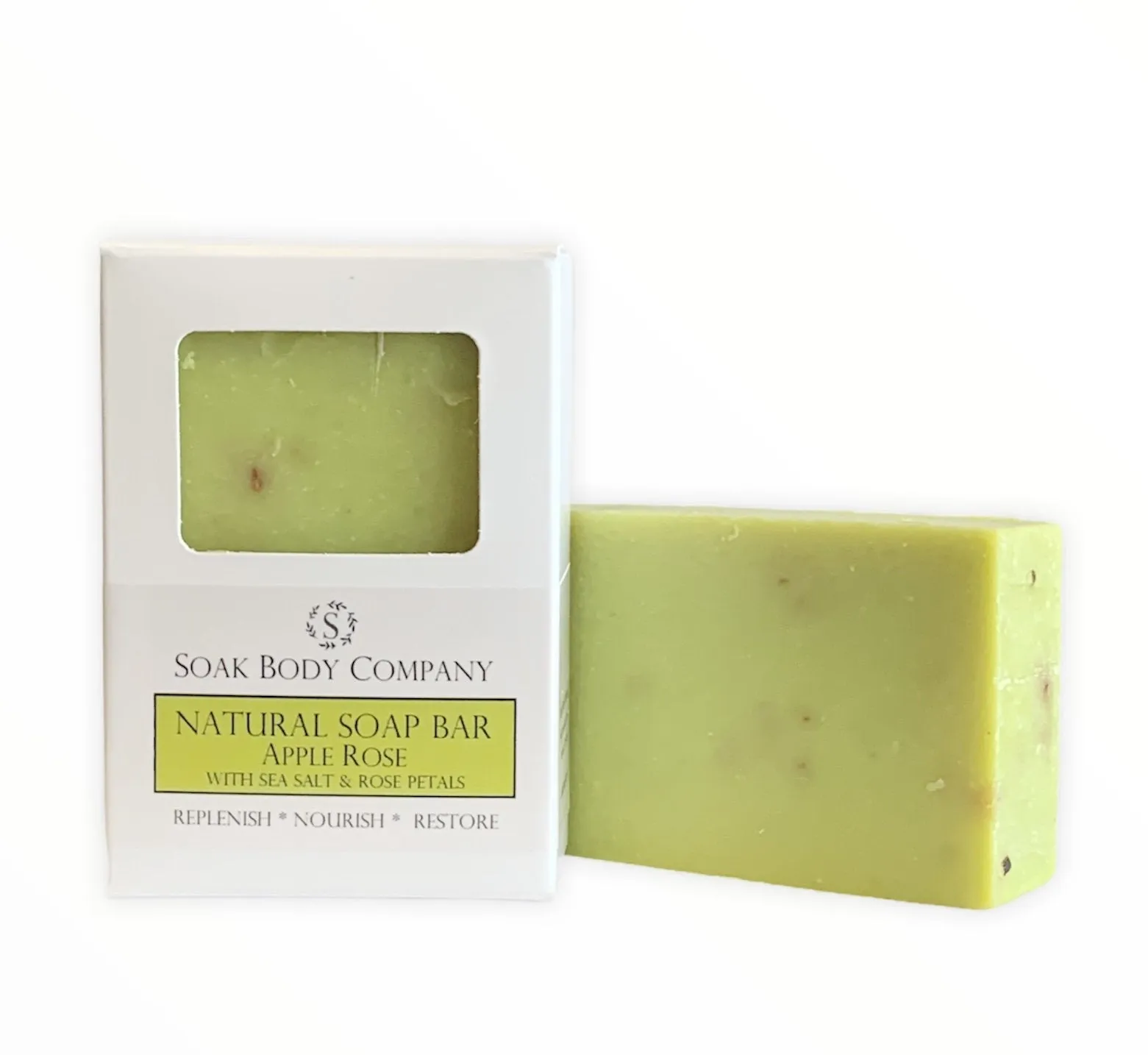 Apple Rose Natural Bar Soap