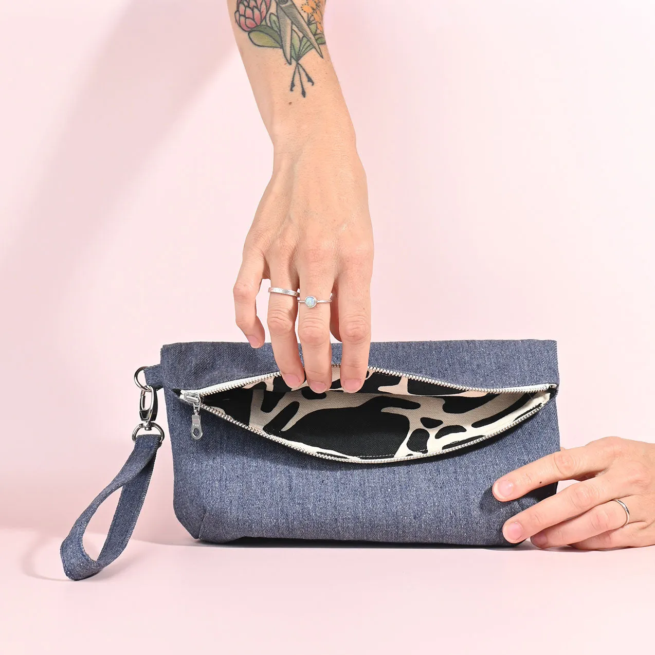 Arch Clutch | Sewing Pattern by KATM  ~ Printed Paper Pattern