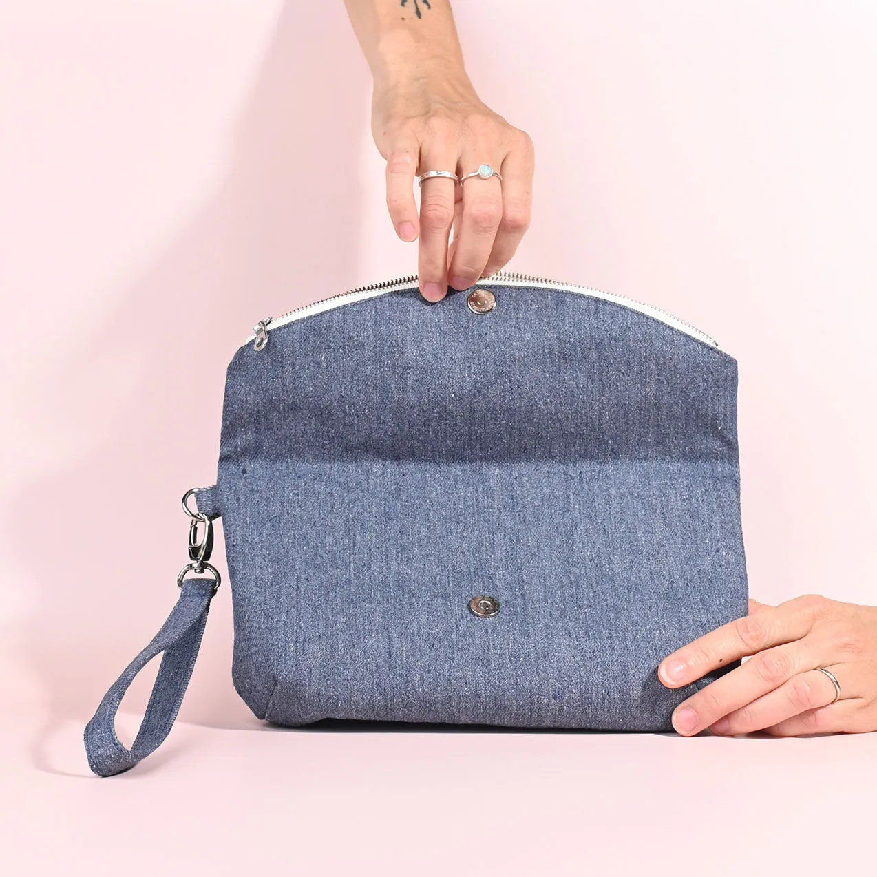 Arch Clutch | Sewing Pattern by KATM  ~ Printed Paper Pattern