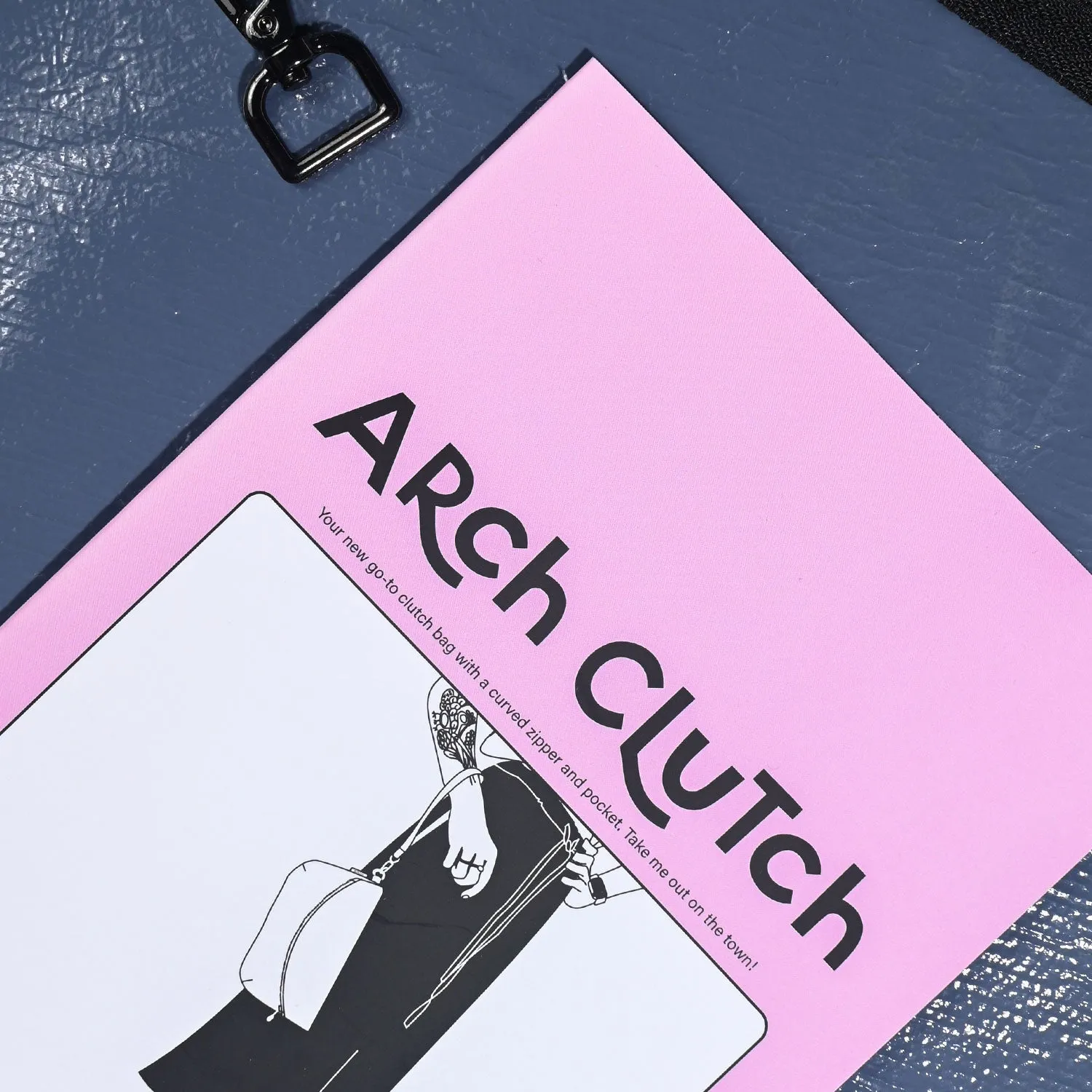 Arch Clutch | Sewing Pattern by KATM  ~ Printed Paper Pattern