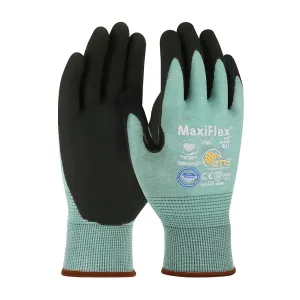 ATG 34-6743/XL Seamless Knit Dyneema Diamond Blended Glove with Premium Nitrile Coated MicroFoam Grip on Palm & Fingers