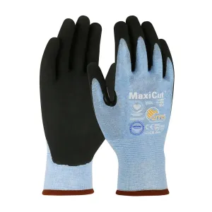 ATG 44-6745/L Seamless Knit Dyneema Diamond Blended Glove with Premium Nitrile Coated MicroFoam Grip on Palm & Fingers