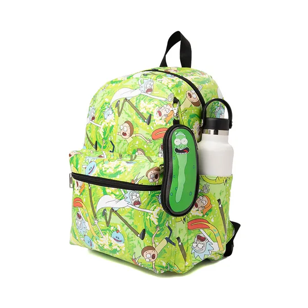 Backpack Rick and Morty, green