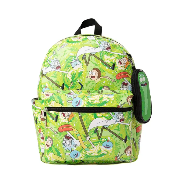 Backpack Rick and Morty, green