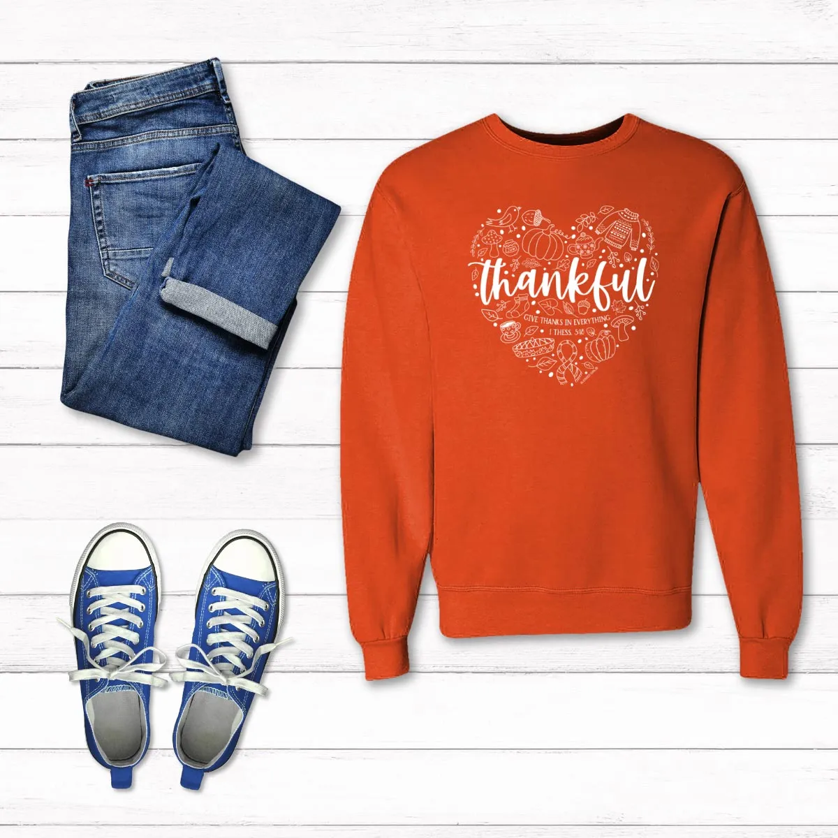 Blessed Girl Womens Sweatshirt Thankful