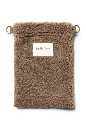 Brown Teddy Phone Bag