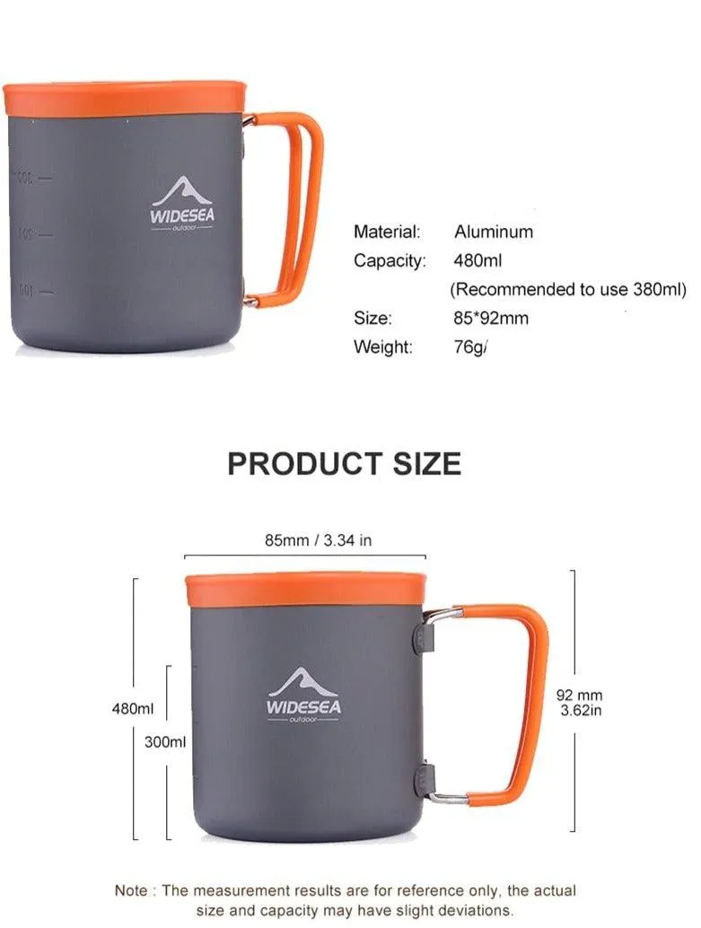 Camping mug aluminium