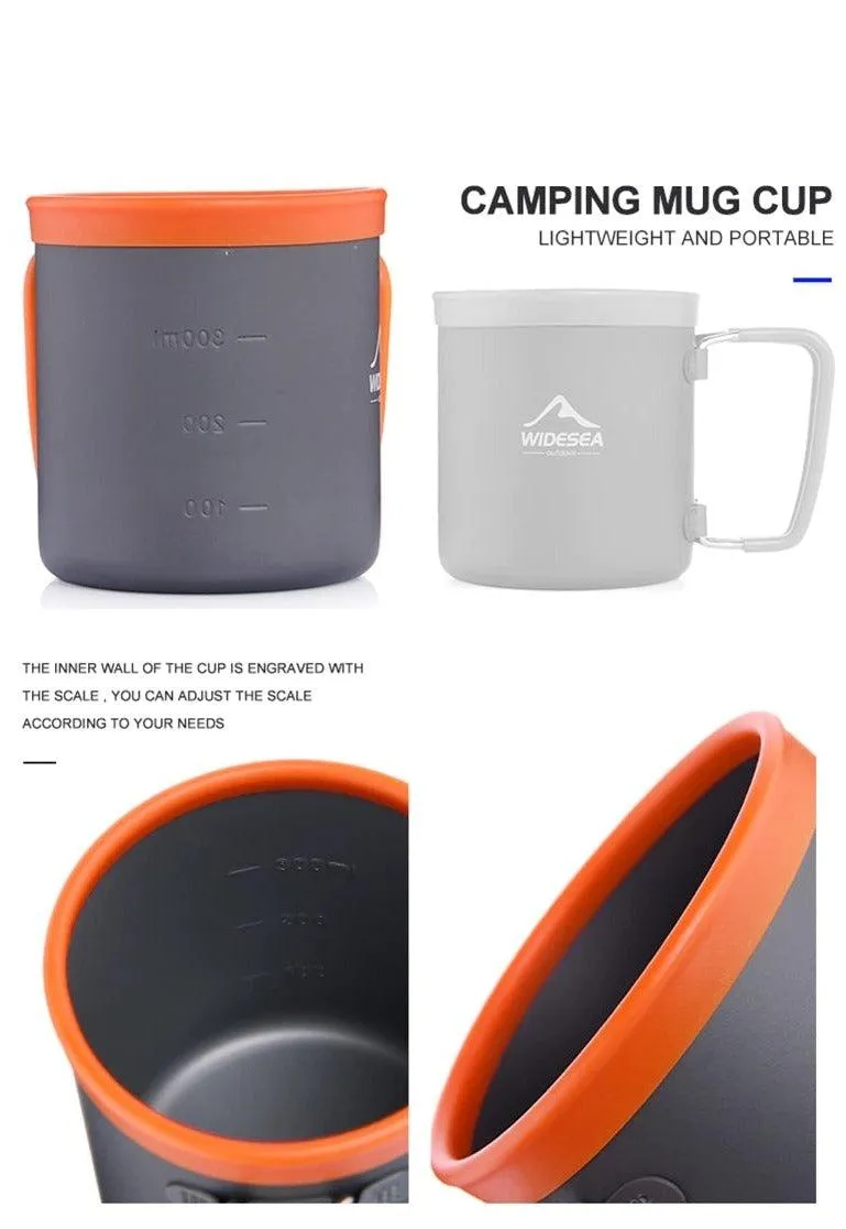 Camping mug aluminium