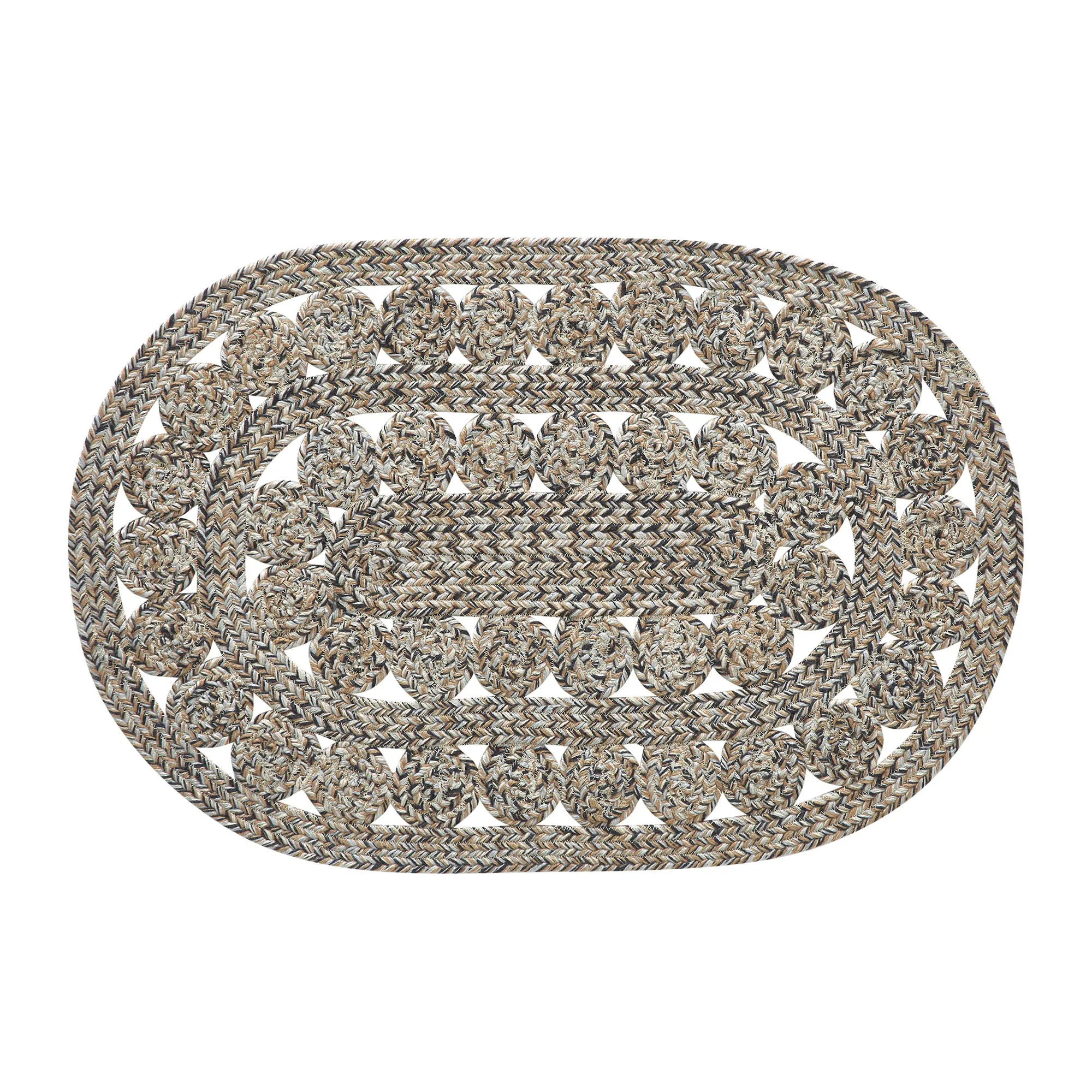 Celeste Blended Pebble Indoor/Outdoor Rug Oval 20x30