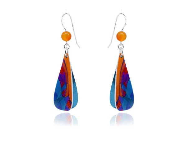 Cha-Cha Orange Earrings