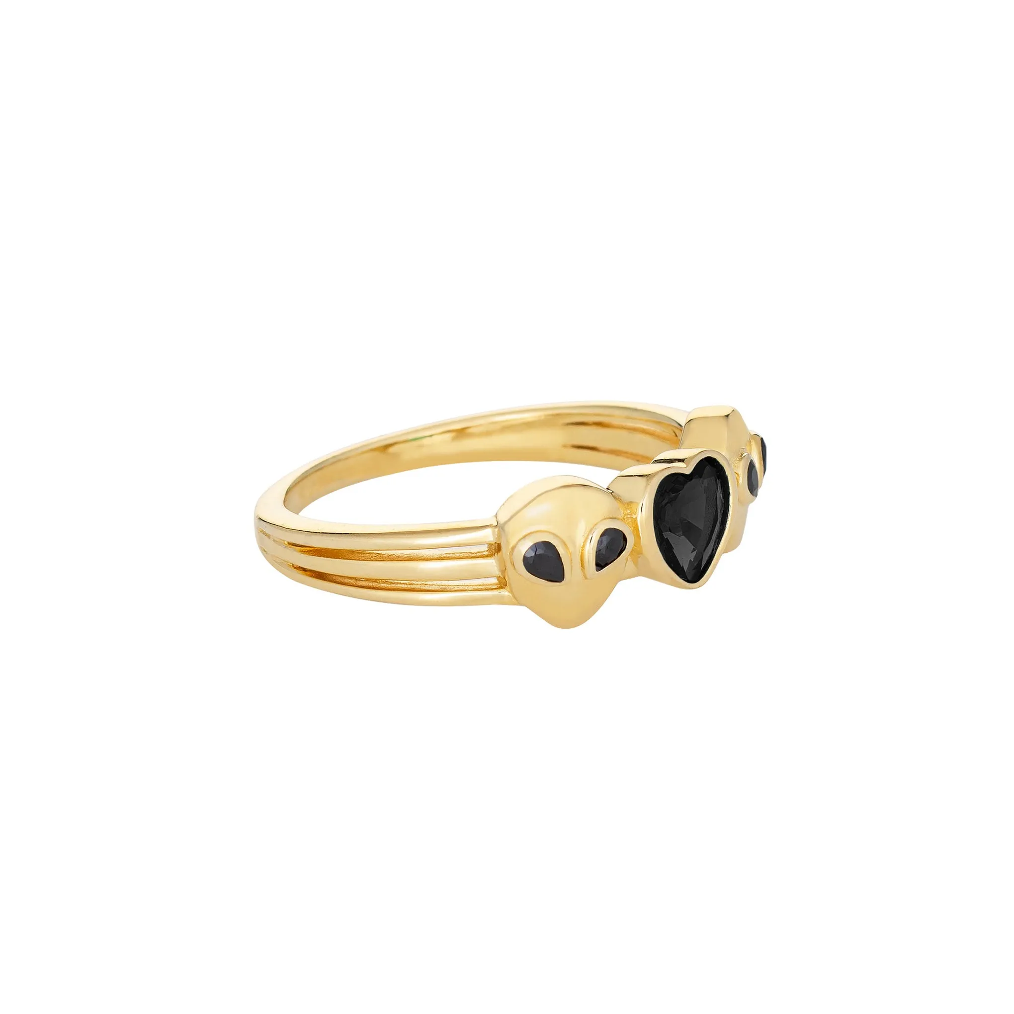 Cosmic Love Ring - Black