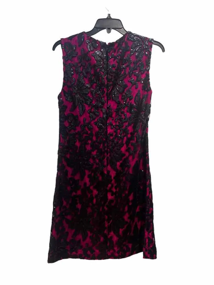 diane von furstenberg Pink and Black Size 4 Dress