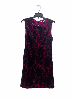 diane von furstenberg Pink and Black Size 4 Dress