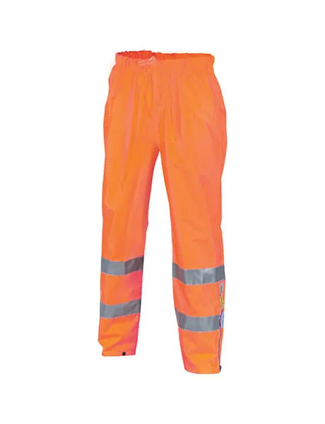 DNC Hi Vis D/N Breathable Rain Pants With 3M R/Tape (3872)