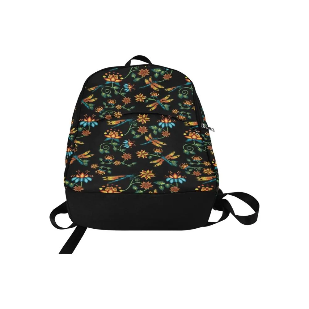 Dragon Lily Noir Backpack for Adult