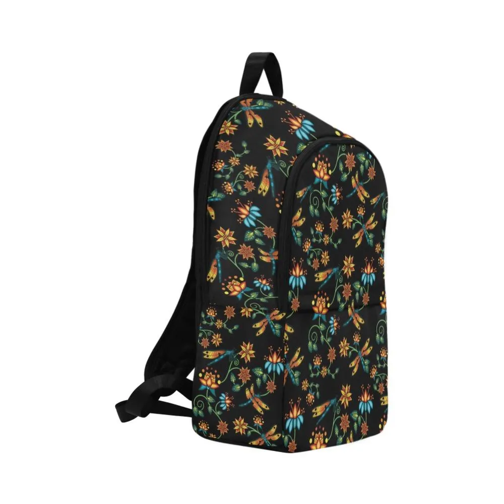 Dragon Lily Noir Backpack for Adult