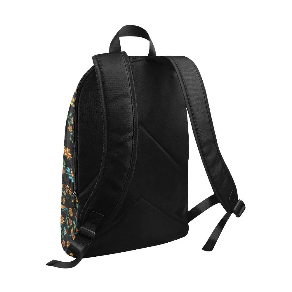 Dragon Lily Noir Backpack for Adult