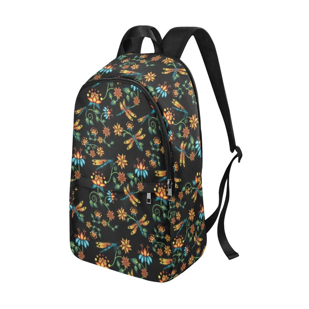 Dragon Lily Noir Backpack for Adult