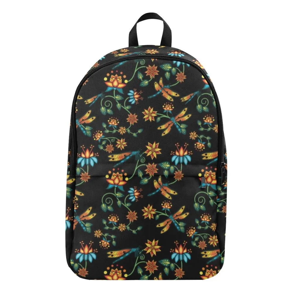 Dragon Lily Noir Backpack for Adult