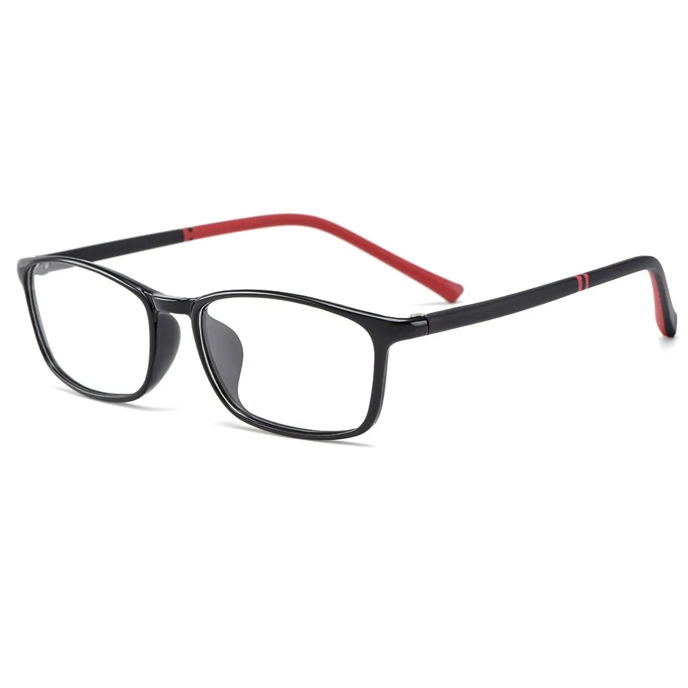 Gmei Men's Full Rim Rectangular Tr 90 Eyeglasses M2061