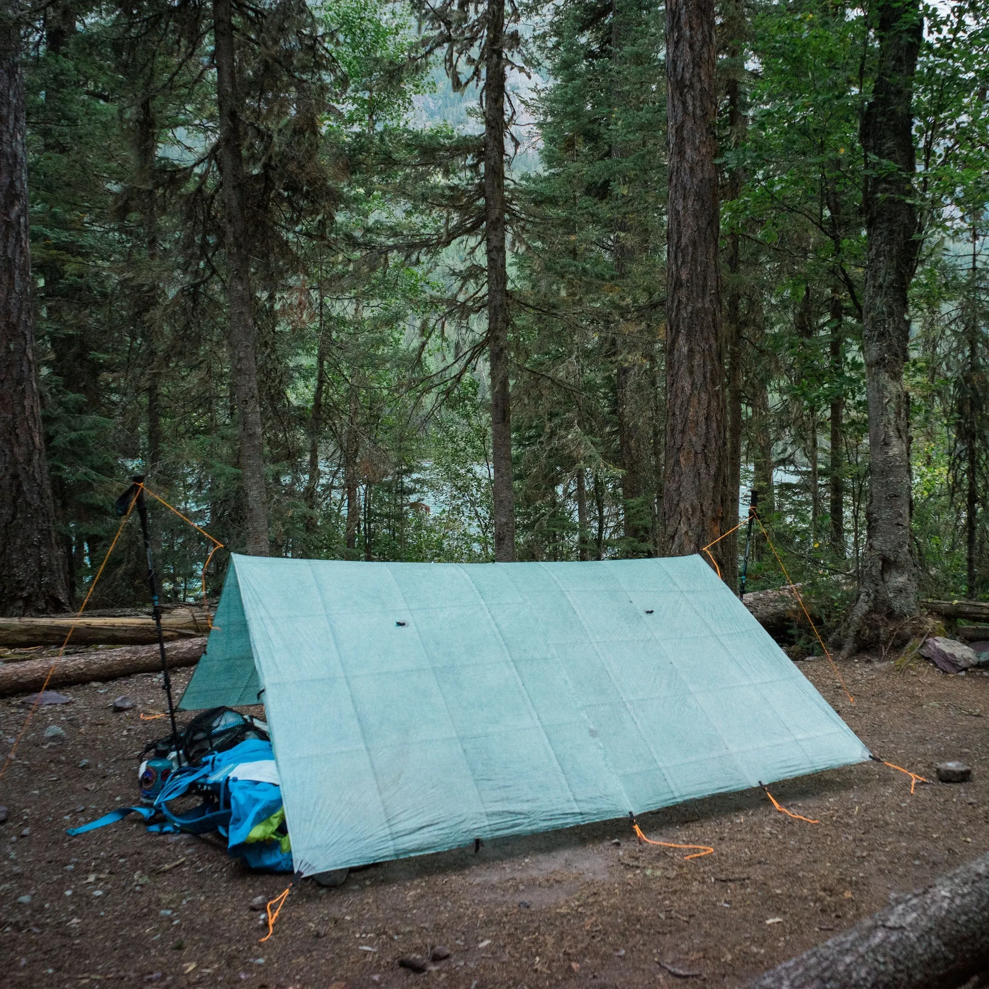 Hyperlite Mountain Gear -  8'6" x 8'6"  Dyneema Ultralight Tarp