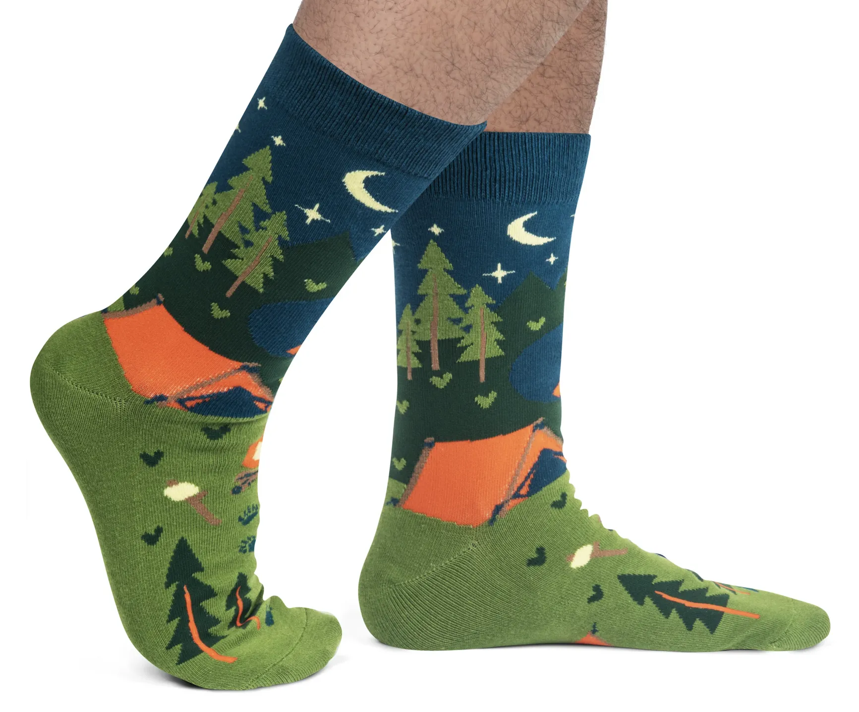 I'd Rather Be Camping Crew Sock