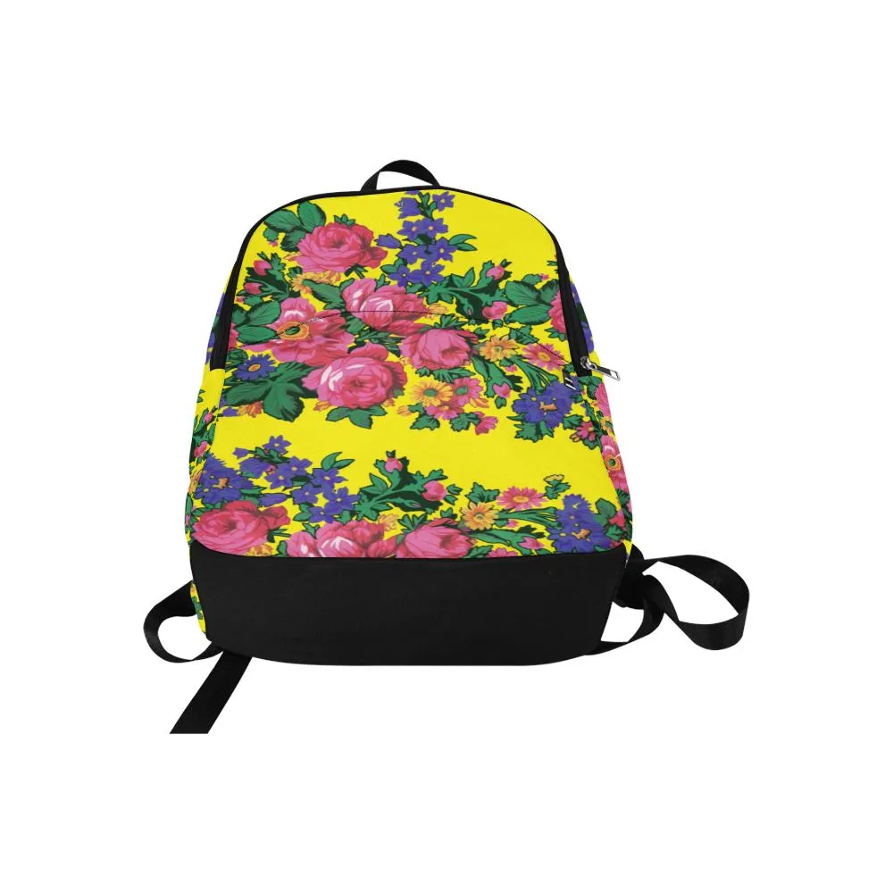 Kokum's Revenge Yellow Fabric Backpack for Adult