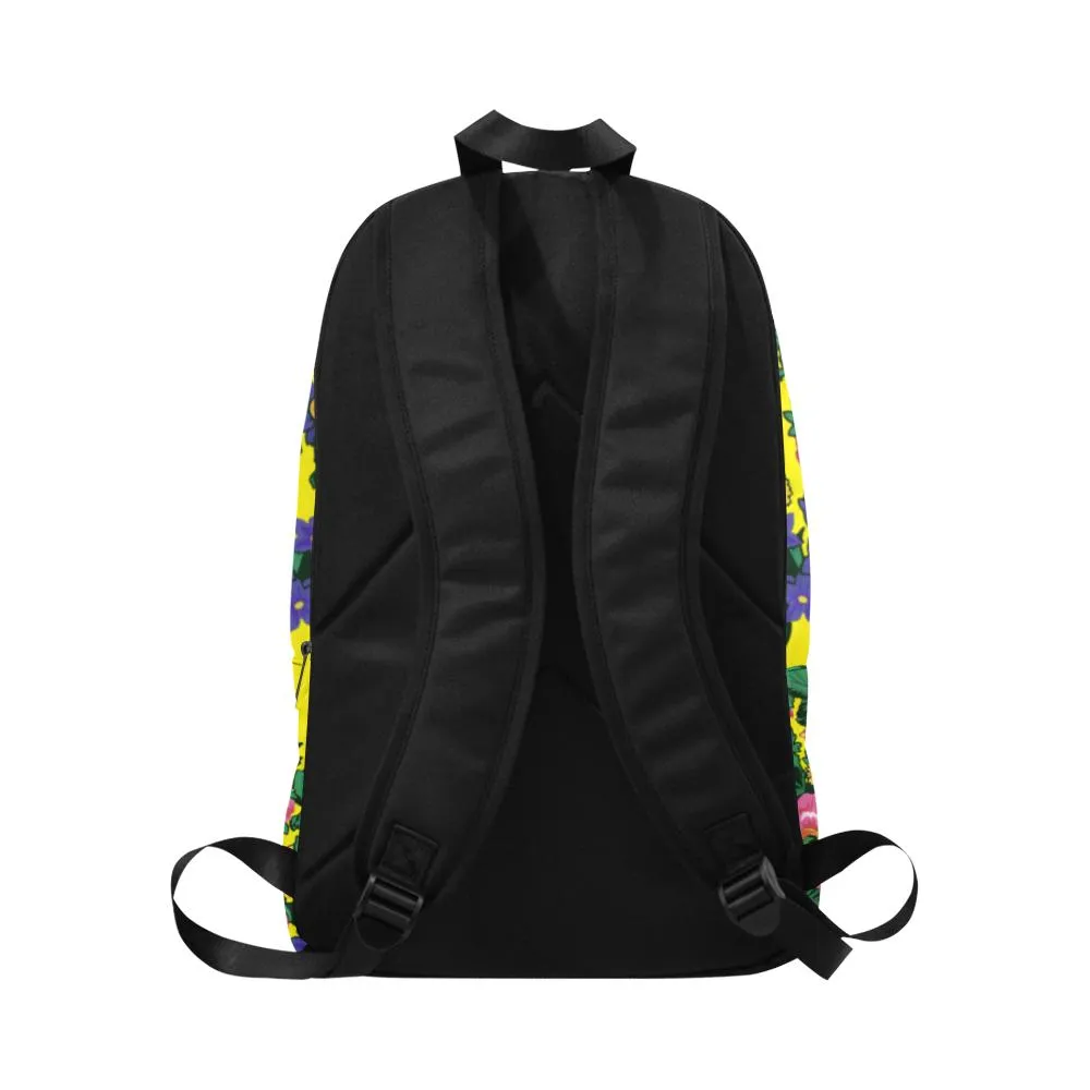 Kokum's Revenge Yellow Fabric Backpack for Adult