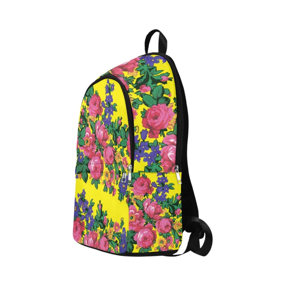 Kokum's Revenge Yellow Fabric Backpack for Adult