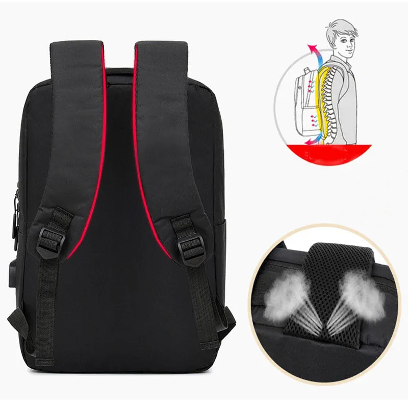 Laptop Backpack With USB Design