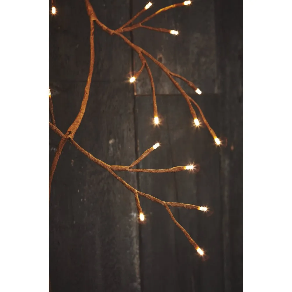 LED Brown Ivy Branch Garland - Mains - Solar