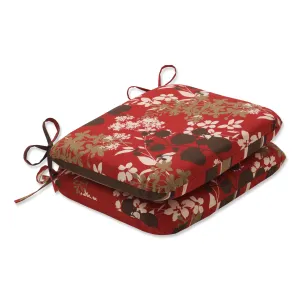 Montifleuri/Monserrat Reversible Rounded Corners Seat Cushion (Set Of 2)