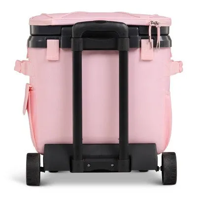 New - Igloo MaxCold Duo Cool Fusion 36 Rolling Cooler - Rose Quartz