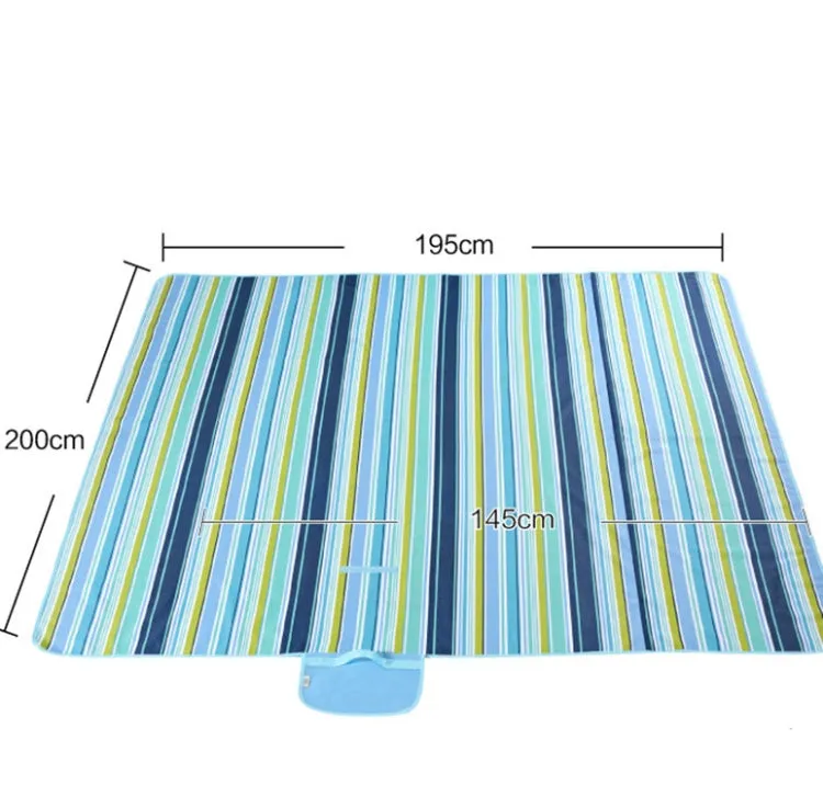 Picnic Mat Outdoor Portable Supplies Moisture Proof Picnic Grass Mat, Size:145X200CM(Lily)