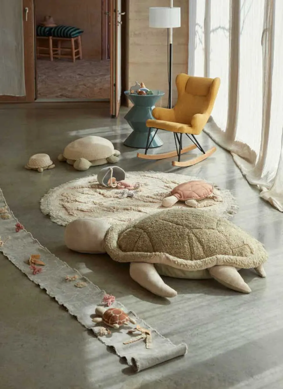 Pouffe "Mrs. Turtle"