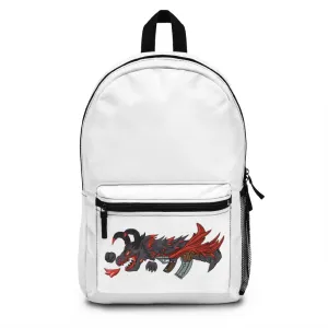 Red Black Dragon Gun Backpack (Made in USA)