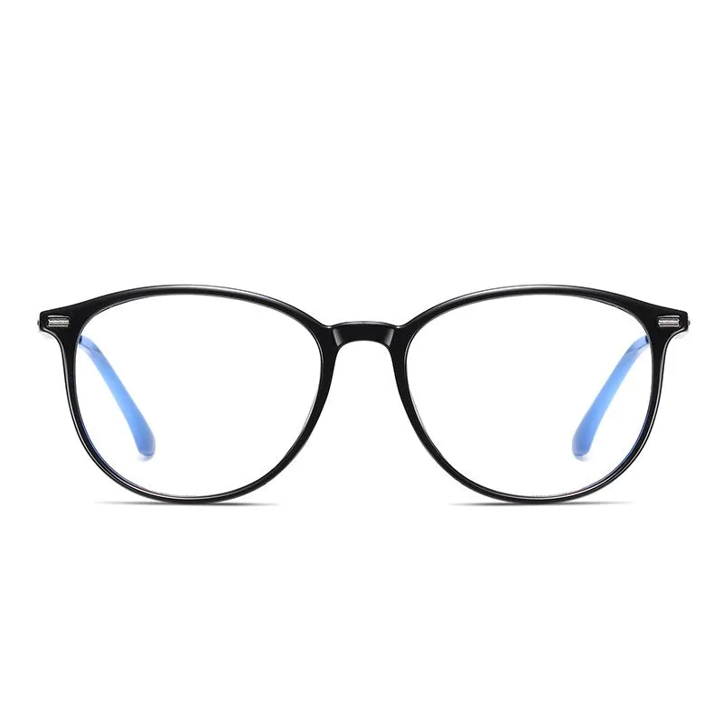 Reven Jate Men's Full Rim Square Alloy Eyeglasses 6911