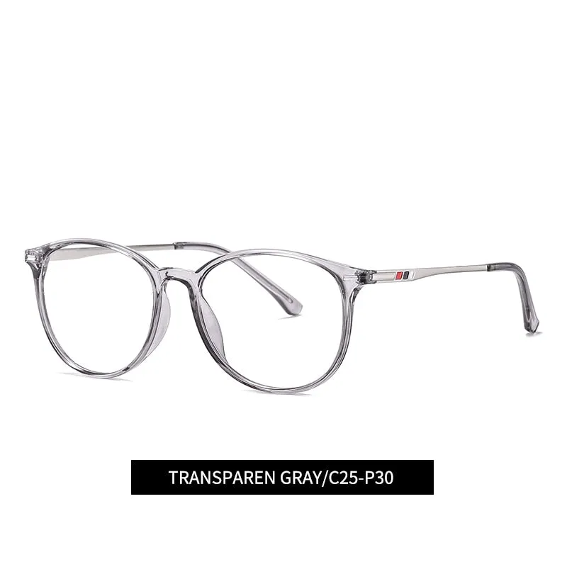 Reven Jate Men's Full Rim Square Alloy Eyeglasses 6911