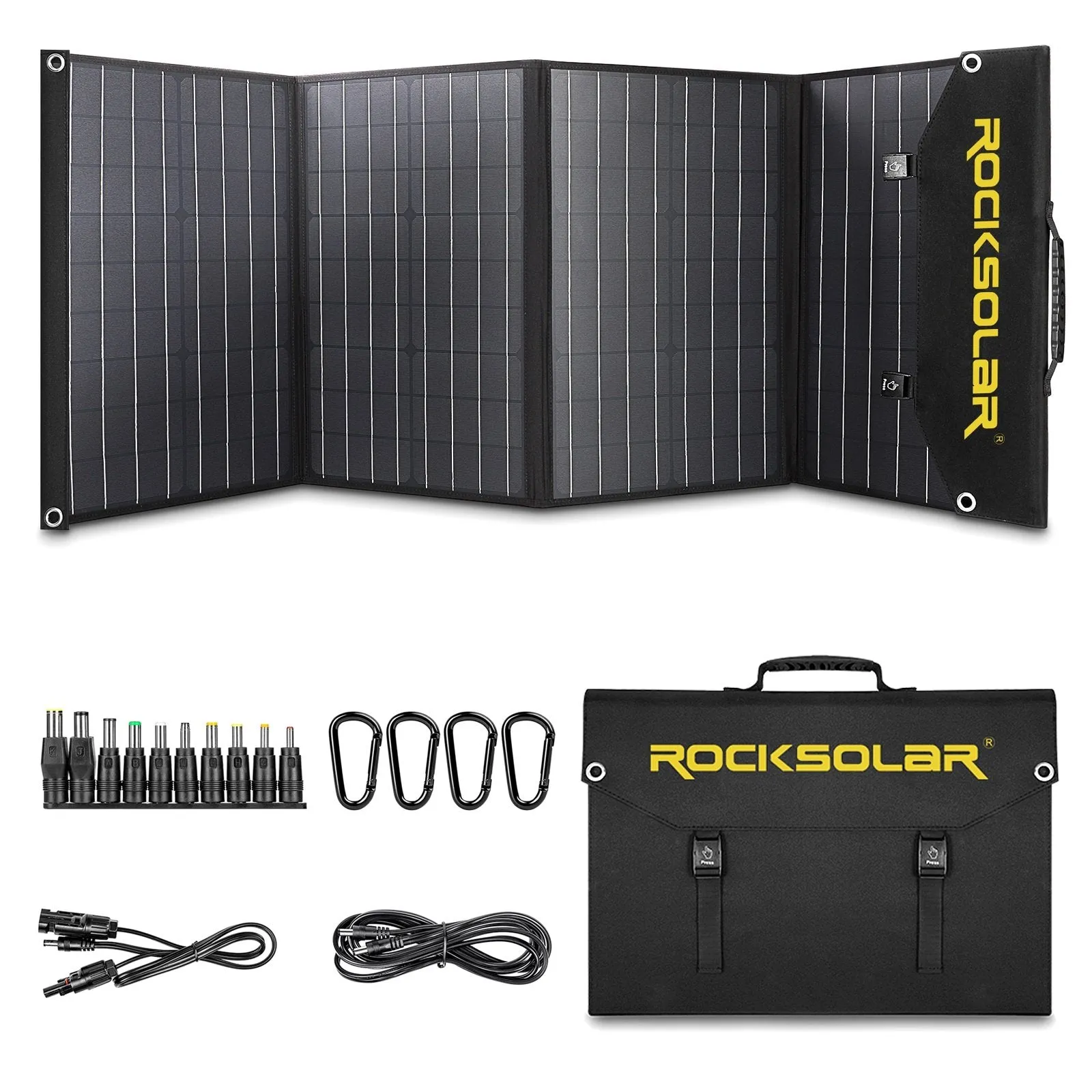 ROCKSOLAR Utility Pro 300W 333Wh Portable Solar Generator Kit