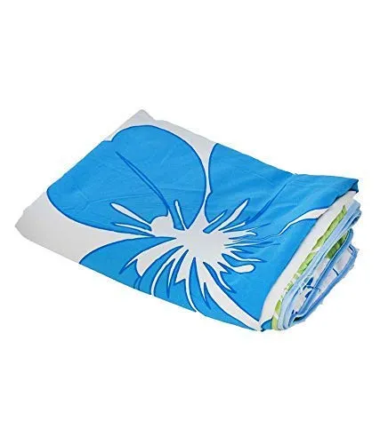 ROMAN HOMES Poly Cotton Fancy Flower AC Blanket Single Bed Size Dohar for Kids (Multicolour)