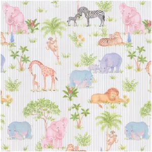 Safari Baby Gift Wrapping Paper