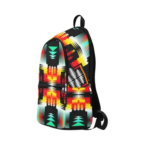 Sage Fire and Sky Fabric Backpack for Adult