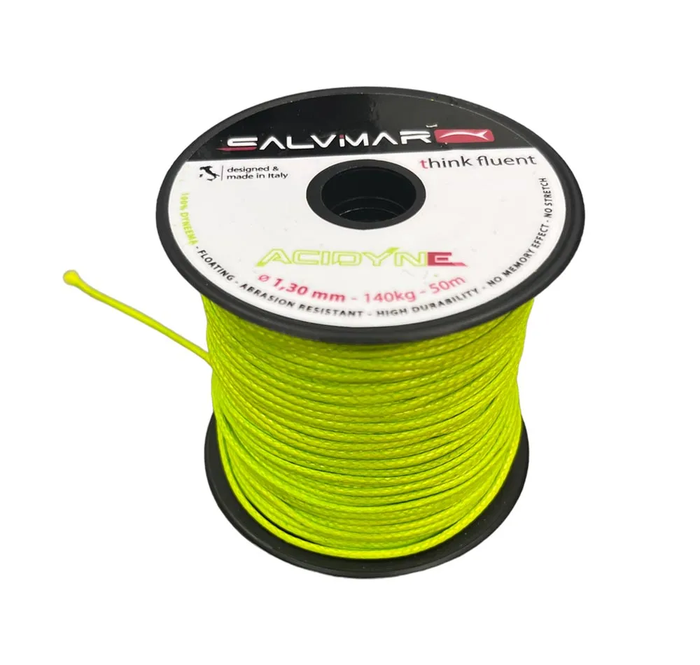 Salvimar Acidyne Green 1.3mm 50m Roll