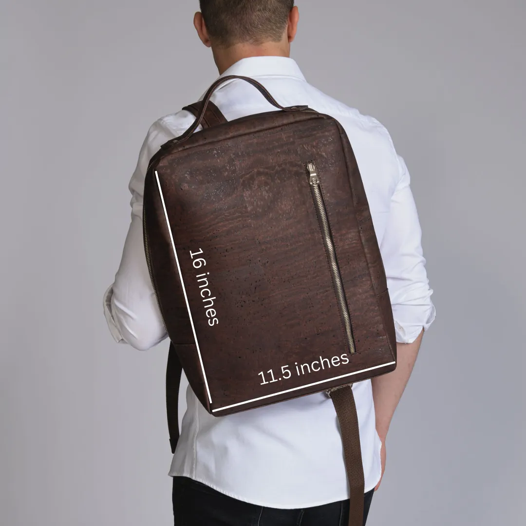 Sleek, Sustainable Style: The Contemporary Cork Backpack