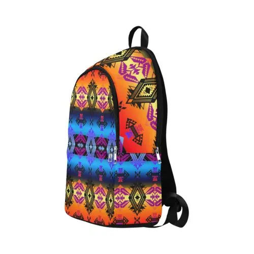 Sovereign Nation Sunset Fabric Backpack for Adult