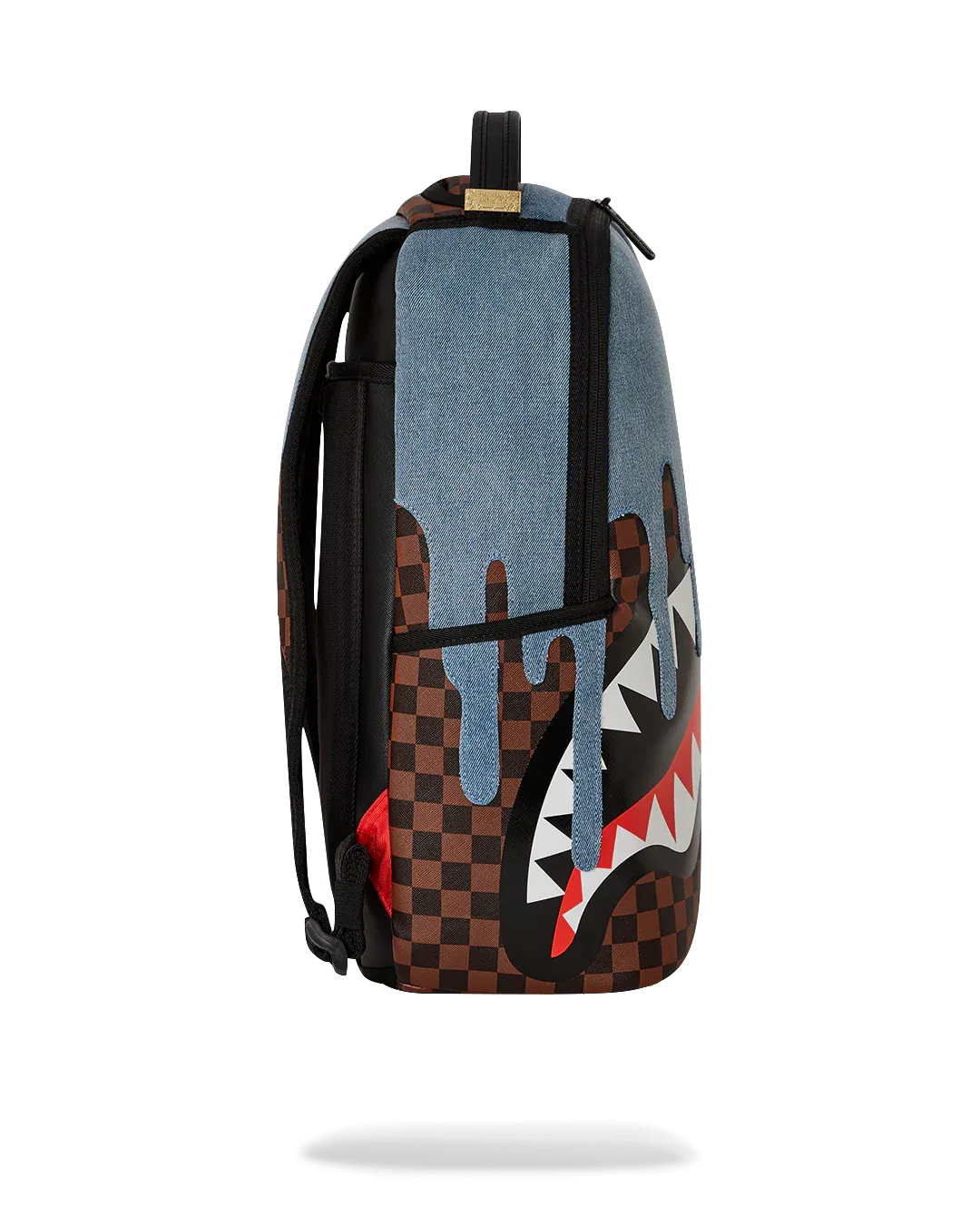 Sprayground Fabric House Shark Drip Deluxe Backpack