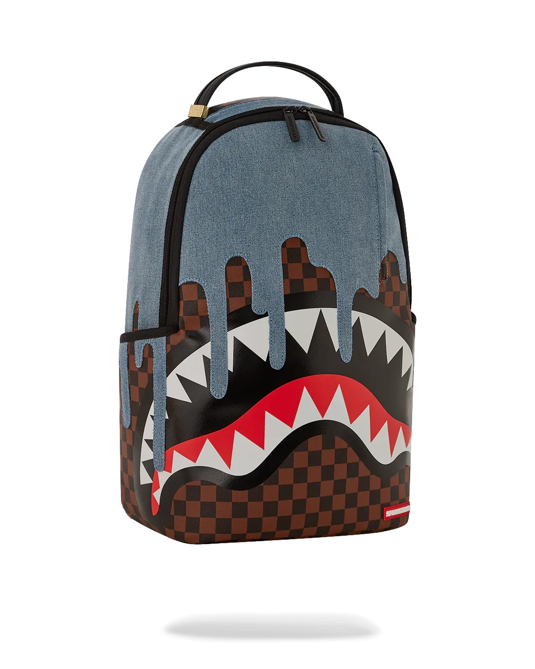 Sprayground Fabric House Shark Drip Deluxe Backpack