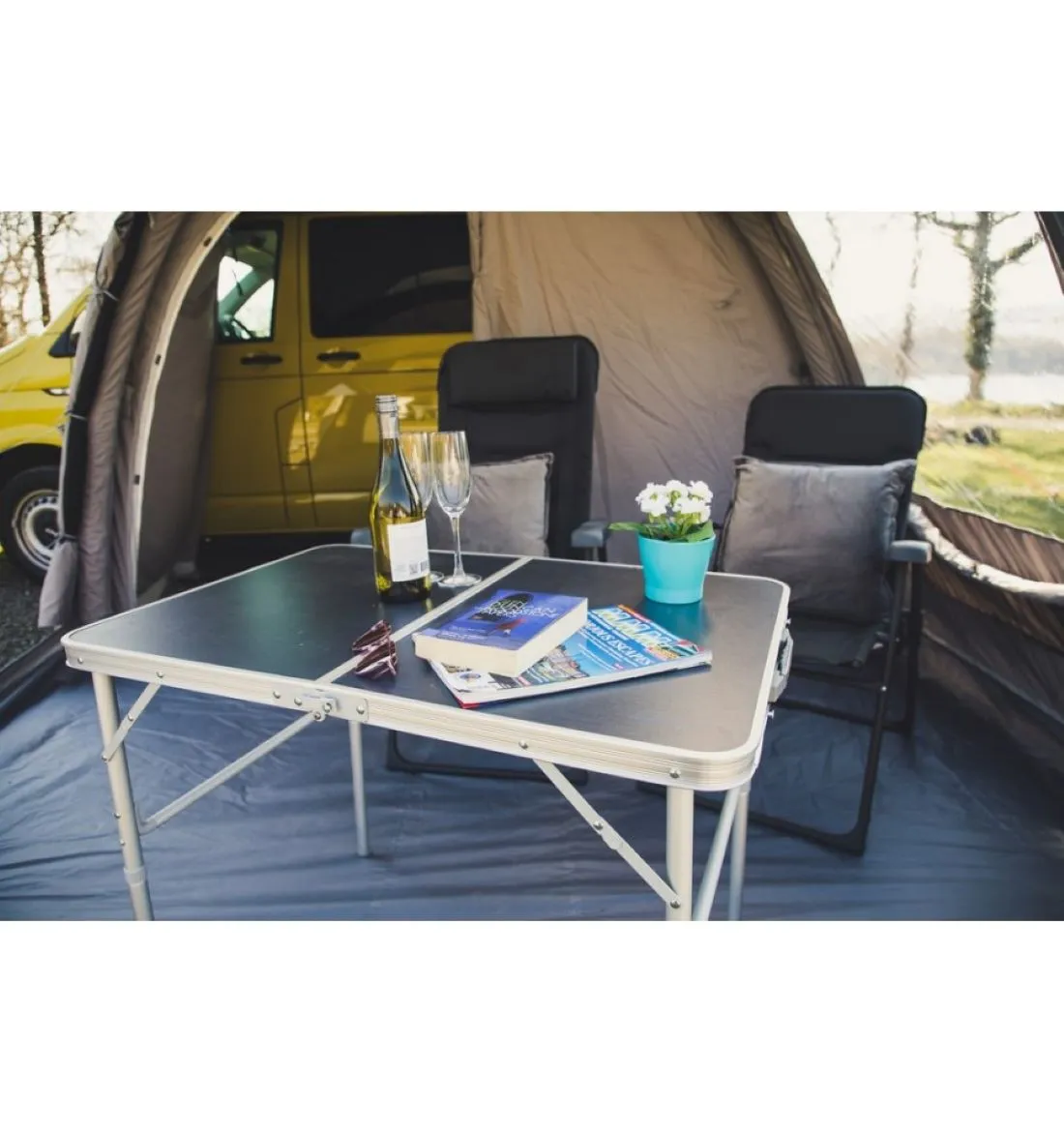 Vango Granite Duo 90 Foldable Camping Table